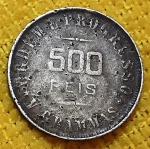 Brasil - 500 réis - 1908 - P683 - Prata