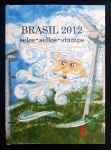 Brasil 2012 - Raridade! - Álbum Completo oficial emitido pelos correios com todas as emissões do ano - Selos comemorativos, regulares, séries e blocos, todos sem carimbo e com goma.