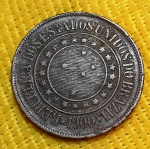 Brasil - 40 Réis - 1900 - B823 - Bronze