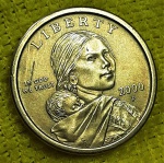 ESTADOS UNIDOS - 1 DOLLAR - 2000 - LETRA P - SACAGAWEA