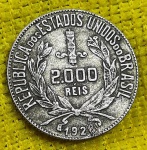 Brasil - 2000 réis 1928 - P714 - 8gr - 26mm - PRATA