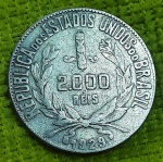 Brasil - 2000 réis 1929 - P715 - 8gr - 26mm - PRATA