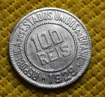 Brasil - 100 réis - 1929 - V083 - Cupro-níquel
