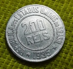 Brasil - 200 réis -1935 - V107 - Cupro-níquel