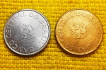 BRASIL - 2 Medalhas - 1972 - Museu de Valores do Banco Central - 1 DOURADA e 1 PRATEADA
