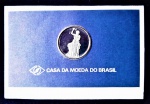Medalha da Casa da Moeda do Brasil - PROOF - Lacrada na Cartela