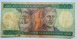 CÉDULA BRASIL - 200 CRUZEIROS - MBC