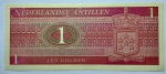 CÉDULA ANTILHAS NEDERLADS - 1 GULDEN - 1970 - FLOR