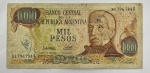 CÉDULA ARGENTINA - 1000 PESOS - MBC