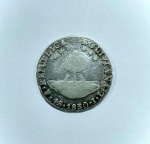 MOEDA BOLÍVIA - PRATA - 1830 - 29MM
