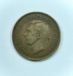 MOEDA REINO UNIDO- REI GEORGE VI- BRONZE - 1939-30 MM