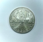 MOEDA ESTADOS UNIDOS - PRATA - 26.7 GRAMAS - 38MM - COMEMORATIVA