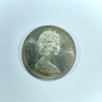 MOEDA CANADÁ - 1 DOLLAR - 1965- PRATA - 23,32 GRAMAS - 36 MM