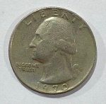MOEDA ESTADOS UNIDOS - 40 CENTAVOS - 1970-MBC