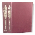 Antonio Candido. Formação da Literatura Brasileira. 2 volumes. 1964. Livraria Martins. Encadernação em vulcapel. 24 x 16 cm, 373/430p. 