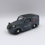 Simca 5 Fourgonnette 1936 - Carro de coleção miniatura diecast fabricado na Itália pela Brumm na escala 1/43 - As rodas giram livremente e os pneus são em borracha