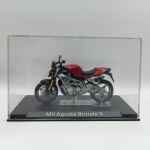 Moto ou motocicleta em miniatura diecast modelo MV Agusta Brutale S - Na embalagem original - Fabricada na escala 1/24