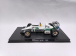 Williams FW08C 1983 Formula 1 F1 - Carro de coleção miniatura diecast Fabricado pela Sol90 na escala 1/43 - Base original - As rodas giram livremente e os pneus são em borracha