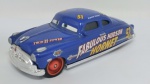 Miniatura Disney Pixar Cars  Fabulous Hudson  Hornet   #51 - azul -  8,5 cm  metal - item de coleção sem embalagem  muito bem conservado