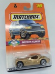 Miniatura Matchbox Series 3  Chrysler Atlantic -  1997- marrom metálico - Fabricada na Tailândia - escala 1:64 - item de coleção na cartela lacrada