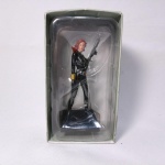 Víuva Negra Black Widow - Boneco em chumbo do super herói da Marvel fabricado pela Eaglemoss. Caixa original. Mede aprox. 9cm de altura