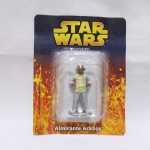 Star Wars - Almirante Ackbar - Figura de ação boneco action figure em chumbo fabricado pela Planeta D`agostini. Mede aprox. 6cm de altura