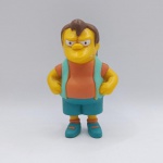 Boneco ou action figure Os Simpsons - Nelson Muntz. Fabricado pela TPF. Mede 8cm de altura