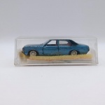 Brinquedo antigo Brinquedos Rei Schuco - Ford Granada - Carro de coleção miniatura diecast fabricado na escala 1/64 - Embalagem original com detalhes do tempo, folder original