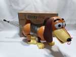 Brinquedo antigo Slinky Dog o Original - Que deu origem ao amado personagem da série Toy Story - Embalagem original (edição especial de colecionador) fabricado pela James Industries