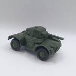 Brinquedo antigo Dinky Toys Meccano - Armoured Car - Fabricado na Inglaterra - As rodas giram livremente e os pneus são em borracha. Mede 7cm de comprimenti