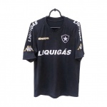 Camisa de futebol do Botafogo - Patrocinio esportivo Kappa e principal Liquigas - Tamanho P fabricada no Brasil - Mede 49cm de cintura x 70cm nas costas