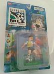 Figura Bandai MLS   Eric Wynalda + card  San Jose Clash - # 11  1996 -  9cm  produto oficial - item de coleção na cartela lacrada  cartela com sinais