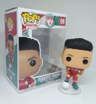 Funko Pop!  Football   - Roberto Firmino   # 9- Liverpool Football Club -  nº 9 - item de coleção - original   na embalagem -  sem manuseio