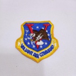 MILITARIA - Patch militar Valiant Air Command - Mede 8cm de altura