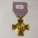 27 - MEDALHA de COMBATE Francesa da Segunda Guerra Mundial.