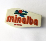 39 COLECIONISMO - Antigo abridor da marca de água mineral MINALBA, anos 80.