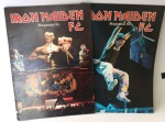 44 COLECIONISMO - IRON MAIDEN - Lote com duas revistas do fã clube oficial da banda, totalmente ilustradas e coloridas.