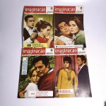 Hq 1: Imaginação; 8 Novelas Gráficas completas. n6. Editora Columbia. Idioma: Português. Revista em regular estado de conservação. Hq 2: Imaginação; 8 Novelas Gráficas completas. n4. Editora Columbia. Idioma: Português. Revista em regular estado de conservação. Hq 3: Imaginação; 8 Novelas Gráficas completas. n3. Editora Columbia. Idioma: Português. Revista em regular estado de conservação. Hq 4: Imaginação; 8 Novelas Gráficas completas. n5. Editora Columbia. Idioma: Português. Revista em regular estado de conservação.