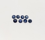 Safira Azul 2,07 ct. Peso total: 2,07 ct. Dimensão: 3,6 x 3,6 x  mm. Cor: Azul . Lapidação: Redondo.