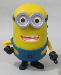 DIVERSOS, Caixinha de som representando Minion, confeccionado em plástico rígido, não testado e sem garantia de funcionamento. Med.: 13,5x10,5x7,5cm.