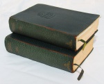 LIVROS, MANUEL BANDEIRA, Poesia e Prova, EDITORA JOSE AGUILAR, Volume 1 e 2, capa dura com desgastes, Med.: 18,5x12,5cm.