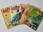 Batman N.1 ao N.5 (2a série) Editora Ebal - Ano 1961. Bom estado de conservação. Obs: Reforço interno da edição N.2.