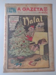 Gazetinha 448 Segunda Aparição Superman no Brasil Ano 1938. Original e Completo. Raríssimo. Reliquía dos Quadrinhos. Edição de Natal. Bom Estado de conservação.