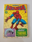 Homem Aranha N.1 Abril Ano 1983. Impecável Estado de Conservação. Obs: Por um erro da editora, veio sem as figurinhas. Não tem resquício de recorte.