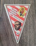 Figurinha Ademir Daguia 1962 Bangu Original Album Flambol. Sua primeira Aparição em Álbuns. Raridade. Nunca Colada. Obs: Pequeno corte.