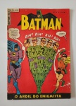 Batman N.59 (2a Serie) Primeira Aparição do Charada na Era de Prata! Raríssimo. Editora Ebal Ano 1966. Bom estado de conservação.