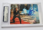 Foto Autografada AL PACINO SCARFACE. Autenticada e Encapsulada pela PSA. Obs: A cápsula está um pouco rachada na parte de trás, na ponta.