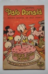 O Pato Donald N.60 Original Ano 1952. Editora Abril. Edição capa comemorativa. Excelente estado de conservação.