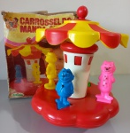 Brinquedos Brial - Raro Carrossel do Manda Chuva anos 80, bom estado de conservação, acompanha a caixa com avarias. Obs:Item que fazia parte do acervo de um grande colecionador e agora está disponivel para venda nesse leilão.