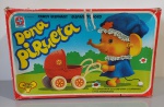 Brinquedos Estrela -Elefante louco anos 80, bom estado de conservação, acompanha a caixa com poucas avarias. Obs:Item que fazia parte do acervo de um grande colecionador e agora está disponivel para venda nesse leilão.